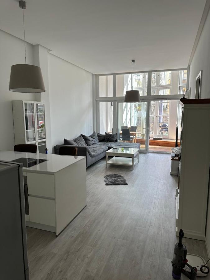 Relax-Wohnung Mit Balkon Ueber Die Weisse Elster Leipzig Exteriör bild